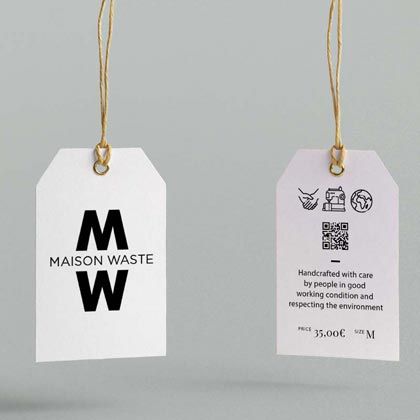 Maison Waste | Etichetta abiti